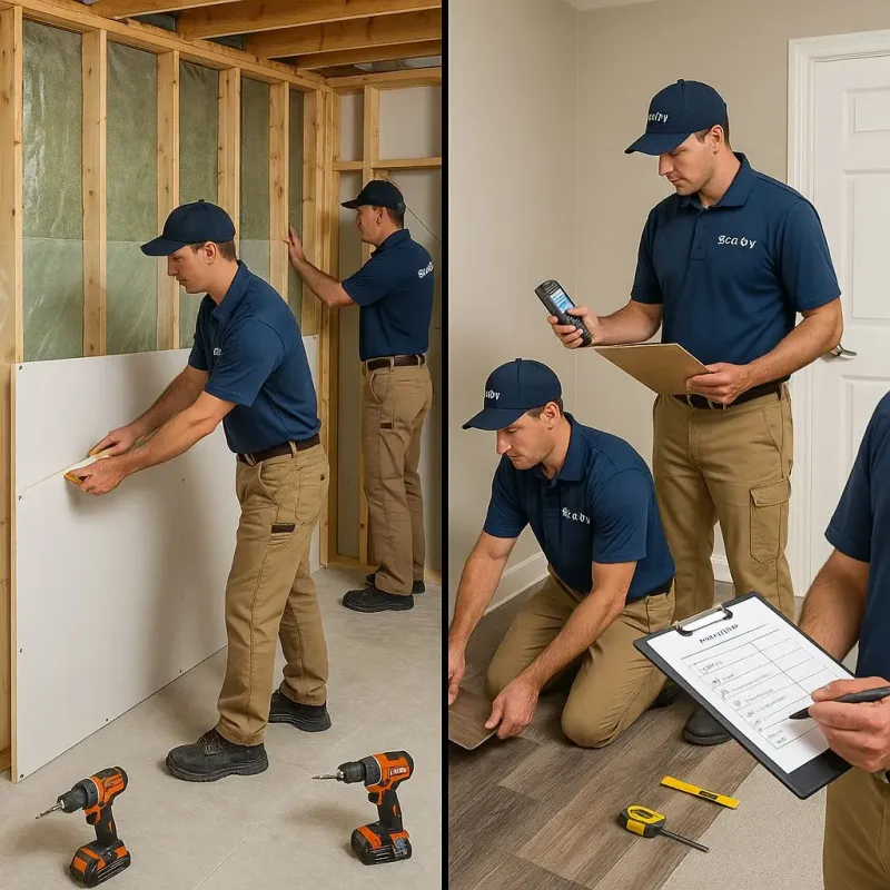 Repairs and Reconstruction process in Pulaski, NY